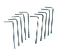 ZDingTech Juego de 10 llaves Allen de 3/32, juego de llaves hexagonales de 3/32 pulgadas, llave Allen para puerta en forma de L con brazo largo.