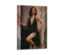 ZDKYSLA Póster artístico artístico de Ana De Armas con diseño de cine y estética, arte de pared, lienzo estético de música y decoración de películas, sala de estar, dormitorio, 30 x 45 cm, estilo