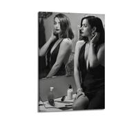 ZDKYSLA Póster artístico artístico de Ana De Armas con diseño de cine y estética, arte de pared, lienzo estético de música y decoración de películas, sala de estar, dormitorio, 16 x 24 pulgadas (40 x