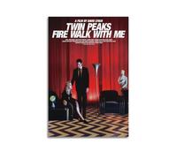 ZDKYSLA Twin Peaks Fire Walk with MePrinting, pósteres de lienzo, obras de arte, regalos, estética, 30 x 45 cm, estilo sin marco