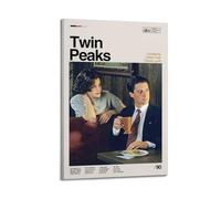 ZDKYSLA Twin Peaks Fire Walk with MePrinting, pósteres de lienzo, obras de arte, regalos, estética, 40 x 60 cm, estilo marco