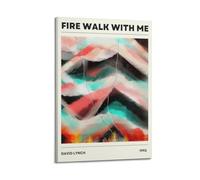 ZDKYSLA Twin Peaks Fire Walk with MePrinting, pósteres de lienzo, obras de arte, regalos, estética, 60 x 90 cm, estilo marco