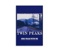 ZDKYSLA Twin Peaks Fire Walk with MePrinting, pósteres de lienzo, obras de arte, regalos, estética, 60 x 90 cm, estilo sin marco
