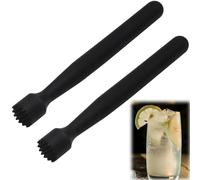 ZDL Cóctel Muddler,2 Piezas Mortero para Cócteles,Cóctel Bebida Muddler,Utensilios De Cóctel,Mezclador de Vino triturador de Hielo, Ideal Bartender Herramientas