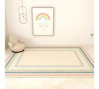 ZDLLDZ Bonita Alfombra de arcoíris para Dormitorio Infantil, mesita de Noche, Sala de Estar Grande, decoración del hogar (30 x 60 cm, Lavable).