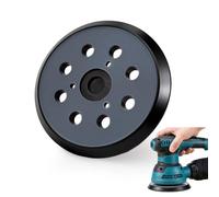 ZDNT 2 bases de lijadora de repuesto BO5031 de 5 pulgadas, almohadilla de lijado de 8 agujeros, almohadilla de lijado de gancho y bucle compatible con Makita BO5030 BO5031 BO8041 BO5041
