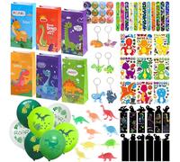 ZDNT 85 unidades de dinosaurios para fiestas de cumpleaños infantiles, regalos para invitados, decoración para fiestas infantiles, dinosaurios, fiestas infantiles, accesorios para fiestas de