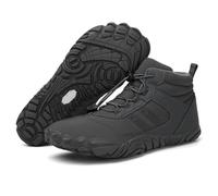 ZDOUXUAN Botas de nieve descalzas for senderismo de invierno, for mujer y hombre, cálidas, for exteriores y for clima frío.(B-Grey,40 EU)
