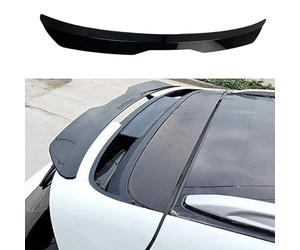 ZDPFDC Coche Alerón Trasero para Peugeot 206 (Facelift 2003) 2003-2009, Aleron para Maletero ala del Techo Coche Tuning Accesorios,Gloss Black