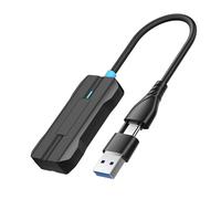 Zdprkqzvz Adaptador USB para adaptador automático para convertir cable a USB/USB a dongle