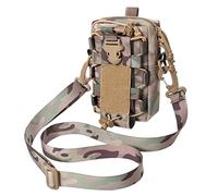 Zdprkqzvz Bolsa de cinturón para acampar al aire libre, botella de agua, pequeña herramienta de equipo de senderismo