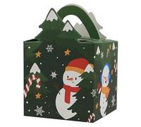 Zdprkqzvz Cajas de dulces de Navidad, cajas de golosinas, cajas de regalo de Navidad, cajas de papel de Navidad, golosinas de chocolate