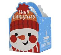 Zdprkqzvz Cajas de dulces de Navidad, cajas de golosinas, cajas de regalo de Navidad, cajas de papel de Navidad, golosinas de chocolate