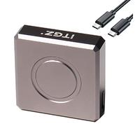 Zdprkqzvz Carcasa de aleación de aluminio M2-SSD NVMe USB-Type-C de 1000 MB/s PCIe SSD carcasa M.2 NVMe caja adaptadora externa para 2230