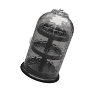 Zdprkqzvz Estuche giratorio de almacenamiento de maquillaje versátil con base giratoria para un fácil acceso, caja de almacenamiento de belleza