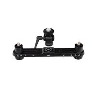 Zdprkqzvz MS02 - Soporte de micrófono estéreo con soporte de micrófono doble y soporte ajustable para trabajo auditivo profesional