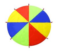 ZDQDMJ Paracaídas Paracaídas De Juego De 2 A 12 M, Entrenamiento De Integración Sensorial, Actividad Grupal para Celebración De Cumpleaños(4m/13ft)