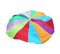 ZDQDMJ Paracaídas Paracaídas De Juego para Niños - Ideal para Juegos Cooperativos Y Actividades Al Aire Libre, Incluye Bolsa De Almacenamiento(3m/10ft)