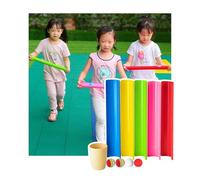 ZDQDMJ Pipeline Challenge Pipeline Challenge, Juego De Equipo para El Día Deportivo Escolar, Fiesta Al Aire Libre En Jardín Y Playa(5pcs 50cm)