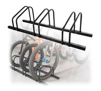 ZDQDMJ Soporte Bicicleta Estante Para 2 A 6 Bicicletas, Soporte De Estacionamiento Para Bicicletas De Montaña Y De Neumáticos Anchos, Interior/Exterior(180x30cm)