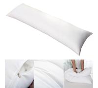 ZDSDZSD Almohada para Dormir de Lado,Almohada Larga Suave y Duradero, Almohada Corporal para El Cuerpo para Cama, Almohada Embarazada Dormir Relleno 100% Algodón PP(60 x 180 cm (1.97 x 5.91 ft))