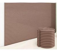 ZDSDZSD Protector Espuma Pared Cama Niños, Protector Muebles Peel and Stick para Dormitorio, Sala de Juegos con Función Anti-frío y Aislamiento Térmico(Dark Brown,20 CM x 2 M 3pcs)