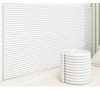 ZDSDZSD Protector Espuma Pared Cama Niños, Protector Muebles Peel and Stick para Dormitorio, Sala de Juegos con Función Anti-frío y Aislamiento Térmico(Light White,20 CM x 2 M 1pc)