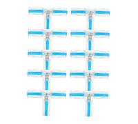 ZDVHOMCB 10pcs T-Type Insulating Quick Splice Wire Connectors Copper Terminal Set for Electrical Wiring Easy to Use for Home and Automotive Applications .D124