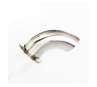 ZDVHOMCB 16mm 19mm 22mm 25mm 32mm 38mm 45mm 48mm 51mm 57mm 63mm 76mm 89mm OD 304SS Ferrule Elbow Pipe Fitting Fit Tri Clamp(19mm Ferrule OD 50.5)
