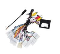 ZDVHOMCB 16PIN Radio Wire Harness for Highlander Camry Tundra Car Stereo Radio Power Harness Cable Wire JBL AMP