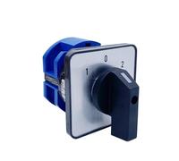 ZDVHOMCB 63A Changeover Selector Rotary YMW26-63/1 Three Positions One Pole LW26 LW28 Dual Power Knob Selection CAM Switch