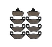 ZDVHOMCB Brake Pads Fits Arctic Cat 650 4x4 V2 V-TWIN 2004-2005 Front Rear Brakes ZDVHOMCB