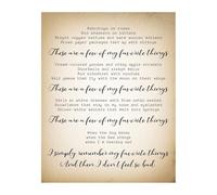 ZDVHOMCB Classic Melodies Retro Poster - Vintage Music Theme Wall Art Print, Unframed Decor for Listening Room, Office, or Man Cave Framed,12x18inch(30x45cm)