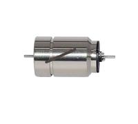 ZDVHOMCB Electronic Starter de Arranque sin núcleo de Doble Eje 1524 de 15 mm x 24 mm, 1 mm de diámetro, Doble Eje, 12 V CC, 10 000 RPM, Alta Velocidad, Modelo de Tren de Bloque con riel HO