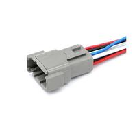 ZDVHOMCB for 8Pin DTM06-8S / DTM04-8P Wiring Harness Connector Automotive Connector Waterproof Cable DTM Series Male and Female(DTM04-8P with Wire)