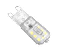 ZDVHOMCB Indoor Lighting, Pack of 20, LED Corn Lamp AC110V G9 3W/5W/7W 14/22/32LED-2835SMD Chip Light Source Dimmable Bulb(Milky Shell Warm White,3W)