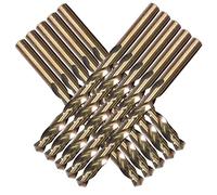 ZDVHOMCB Tools M35 Cobalt Drill Bit Set,HSS-CO Drill Set 1.0-10MM for Drilling On Hardened Steel Cast Iron Stainless Steel (Size : 2mm 10pc) ZDVHOMCB