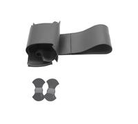 Zdwpan Negro Coser a Mano Cuero Funda Volante para Honda Fit 2014-2019 City 2014-2019 Jazz 2014-2019 Funda de Volante de Microfibra Transpirable