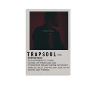 ZDXTYH Bryson Tiller Trapsoul- Impresión estética moderna para dormitorio, sala de estar, oficina con lienzo resistente a la decoloración, 30 x 45 cm, diseño de Tiller Bryson Trapsoul