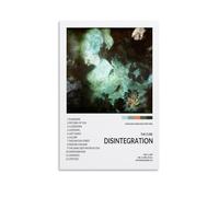 ZDXTYH Disintegration by The CureModern - Impresiones estéticas decorativas para dormitorio, sala de estar, oficina con lienzo resistente a la decoloración, 50 x 75 cm, desintegración de The Cure