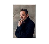 ZDXTYH Jeffrey Dean Morgan- Impresiones decorativas estéticas modernas para dormitorio, sala de estar, oficina con lienzo resistente a la decoloración, 60 x 90 cm, Jeffrey Dean Morgan