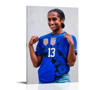 ZDXTYH Naomi Girma- Impresiones decorativas estéticas modernas para dormitorio, sala de estar, oficina con lienzo resistente a la decoloración, 50 x 75 cm, Naomi Girma