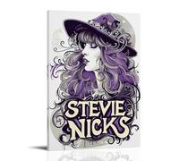 ZDXTYH Stevie NicksModern - Impresiones estéticas decorativas para dormitorio, sala de estar, oficina con lienzo resistente a la decoloración, 50 x 75 cm, Stevie Nicks