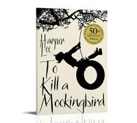 ZDXTYH To Kill A Mockingbird- Impresiones decorativas estéticas modernas para dormitorio, sala de estar, oficina con lienzo resistente a la decoloración, 50 x 75 cm para matar a un ruiseñor