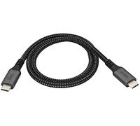 zdyCGTime 20V/5A USB4 Cable de Datos Tipo-c con Todas Las Funciones,Línea HD 4K Macho a Macho Tipo c de Doble Cabezal Thunderbolt3 Universal 40Gbps.(0,6m/1Pieza)