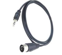 zdyCGTime 5 ft 5 Pines DIN Macho a 3,5 mm estéreo Macho (1/8 Pulgadas) Profesional Cable de Audio para Bang & Olufsen, Naim, Quad. estéreo Sistemas (bo-106 N)