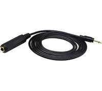 zdyCGTime 6,35 mm hembra a 2 secciones Cable adaptador de audio jack macho de 3,5 mm,3.5mm a 6.35mm cable.(1.5m)