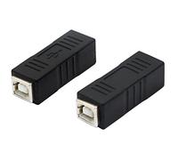 zdyCGTime - Adaptador USB B de impresión Hembra a Hembra (2 Paquetes)