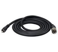 zdyCGTime BNC a RCA Cable de extensión RCA Macho a BNC Macho Cable Conector de vídeo Compuesto para vigilancia CCTV Sistema de cámara de DVR a TV (5 pies/1,5 m)