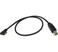 zdyCGTime Cable de impresora tipo c, 90 grados ángulo recto USB 2.0 c (usb - c) a cable de escaneo de impresora tipo B (usb - b) - 18 pulgadas